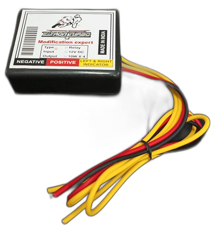 ELTRON TURBO Front, Side, Rear Flasher LED Indicator Light For Universal For Bike Universal For Bike