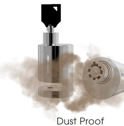 ELTRON TURBO ELT9900778 TITEG Steel Heavy Duty Disc Lock Brake Antitheft Locking Devices 7mm Pin Wheel Locking Security for Bike, Motorcycle, Scooty