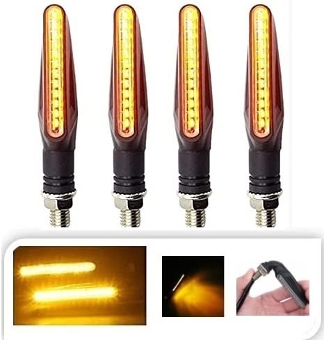 ELTRON TURBO ELT897 Original Waterproof SMD KTM Style Indicators 9 Led High Bright Universal for All Bikes Models Turn Signal Lights Motorcycle