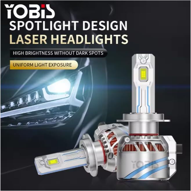 ELTRON TURBO with 2 years warranty H4 Original 200W DC12-24V Car Led Headlight 24,000 Lumens Super Bright LED Compatible for Given Cars option 6000K Color temprature, Pack of 2 (Please choose your car))