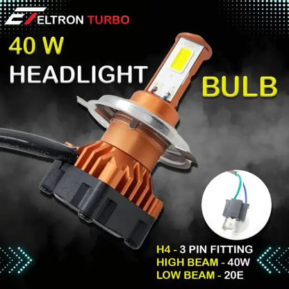 Headlight High Bright Original Cyt Front Headlight For Car And Bike Eltron Turbo pack of 2