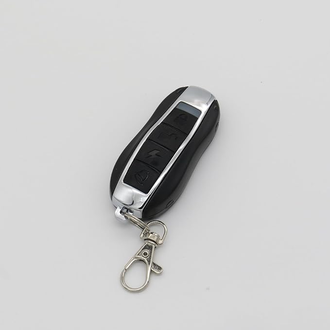 ELTRON TURBO Anti Theft Universal Motorcycle Security Alarm System with 2 Key Remotes for Bike Scooter Protection Engine Start ELT-78Q23