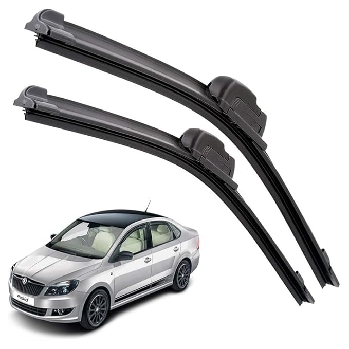 Eltron Turbo Windshield Wiper Blades Compatible with all given car Pair (D-24, P-16) Superior All-Weather Rubber, Aerodynamic Design, Quick Install with 1 year warranty