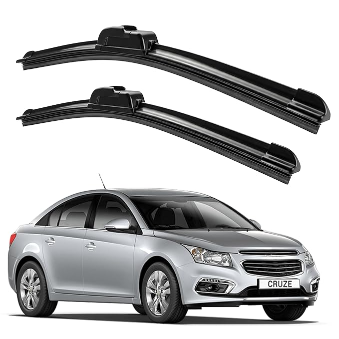 Eltron Turbo Windshield Wiper Blades Compatible with all given car Pair (D-24, P-16) Superior All-Weather Rubber, Aerodynamic Design, Quick Install with 1 year warranty