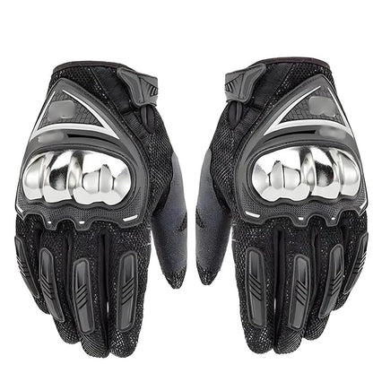 ELTRON TURBO Protective Full Finger Bike Riding Gloves Adjustable for Bikers