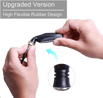 ELTRON TURBO ELT897 Original Waterproof SMD KTM Style Indicators 9 Led High Bright Universal for All Bikes Models Turn Signal Lights Motorcycle