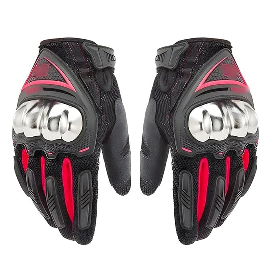 ELTRON TURBO Protective Full Finger Bike Riding Gloves Adjustable for Bikers