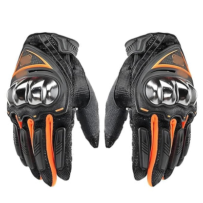 ELTRON TURBO Protective Full Finger Bike Riding Gloves Adjustable for Bikers