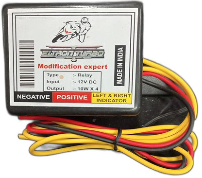 ELTRON TURBO Front, Side, Rear Flasher LED Indicator Light For Universal For Bike Universal For Bike