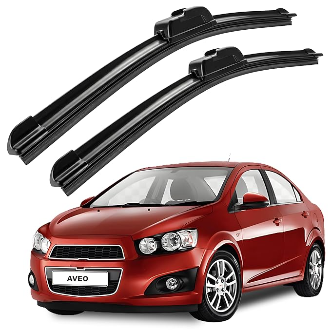 Eltron Turbo Windshield Wiper Blades Compatible with all given car Pair (D-24, P-16) Superior All-Weather Rubber, Aerodynamic Design, Quick Install with 1 year warranty