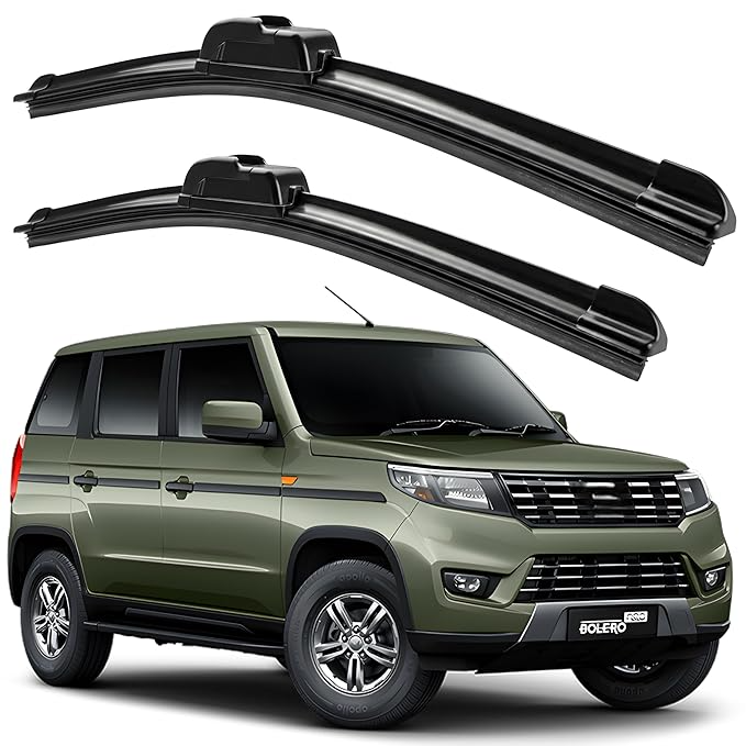 Eltron Turbo Windshield Wiper Blades Compatible with all given car Pair (D-24, P-16) Superior All-Weather Rubber, Aerodynamic Design, Quick Install with 1 year warranty