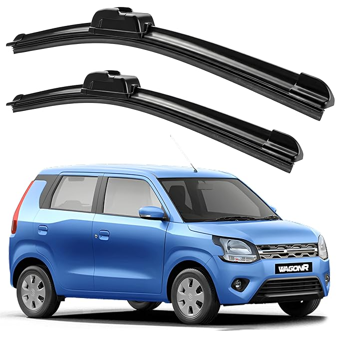 Eltron Turbo Windshield Wiper Blades Compatible with all given car Pair (D-24, P-16) Superior All-Weather Rubber, Aerodynamic Design, Quick Install with 1 year warranty