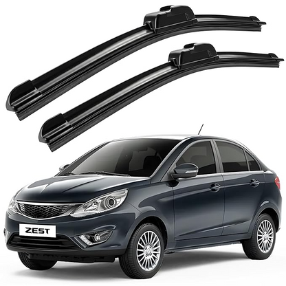 Eltron Turbo Windshield Wiper Blades Compatible with all given car Pair (D-24, P-16) Superior All-Weather Rubber, Aerodynamic Design, Quick Install with 1 year warranty