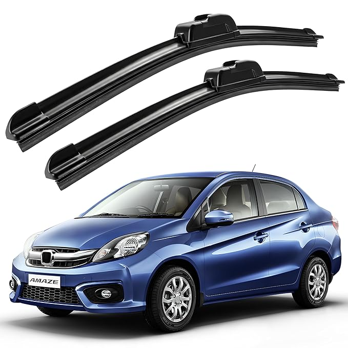 Eltron Turbo Windshield Wiper Blades Compatible with all given car Pair (D-24, P-16) Superior All-Weather Rubber, Aerodynamic Design, Quick Install with 1 year warranty