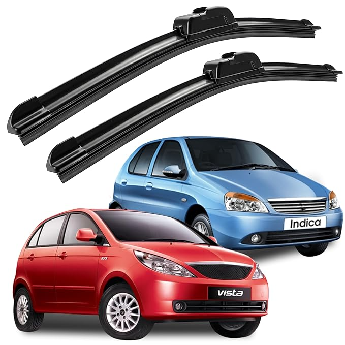 Eltron Turbo Windshield Wiper Blades Compatible with all given car Pair (D-24, P-16) Superior All-Weather Rubber, Aerodynamic Design, Quick Install with 1 year warranty