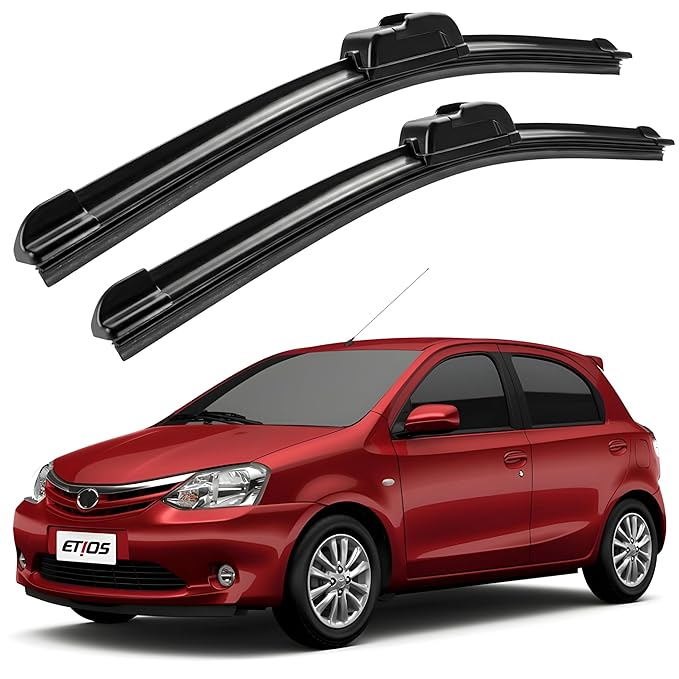 Eltron Turbo Windshield Wiper Blades Compatible with all given car Pair (D-24, P-16) Superior All-Weather Rubber, Aerodynamic Design, Quick Install with 1 year warranty