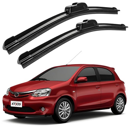 Eltron Turbo Windshield Wiper Blades Compatible with all given car Pair (D-24, P-16) Superior All-Weather Rubber, Aerodynamic Design, Quick Install with 1 year warranty
