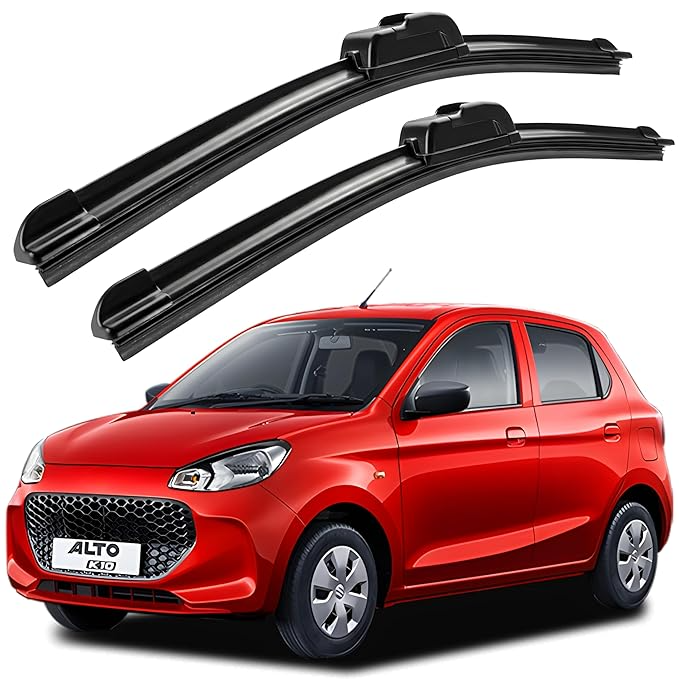 Eltron Turbo Windshield Wiper Blades Compatible with all given car Pair (D-24, P-16) Superior All-Weather Rubber, Aerodynamic Design, Quick Install with 1 year warranty