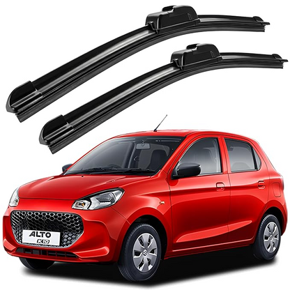 Eltron Turbo Windshield Wiper Blades Compatible with all given car Pair (D-24, P-16) Superior All-Weather Rubber, Aerodynamic Design, Quick Install with 1 year warranty