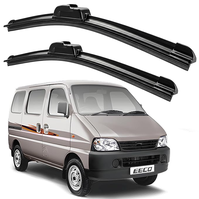 Eltron Turbo Windshield Wiper Blades Compatible with all given car Pair (D-24, P-16) Superior All-Weather Rubber, Aerodynamic Design, Quick Install with 1 year warranty