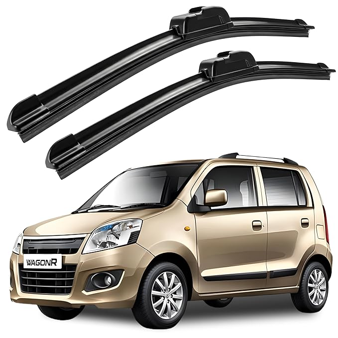 Eltron Turbo Windshield Wiper Blades Compatible with all given car Pair (D-24, P-16) Superior All-Weather Rubber, Aerodynamic Design, Quick Install with 1 year warranty