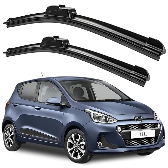 Eltron Turbo Windshield Wiper Blades Compatible with all given car Pair (D-24, P-16) Superior All-Weather Rubber, Aerodynamic Design, Quick Install with 1 year warranty