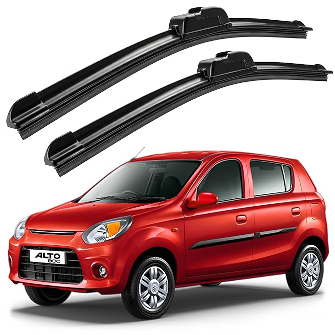 Eltron Turbo Windshield Wiper Blades Compatible with all given car Pair (D-24, P-16) Superior All-Weather Rubber, Aerodynamic Design, Quick Install with 1 year warranty