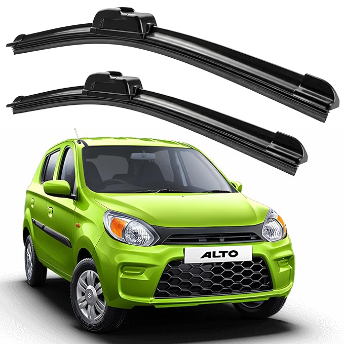 Eltron Turbo Windshield Wiper Blades Compatible with all given car Pair (D-24, P-16) Superior All-Weather Rubber, Aerodynamic Design, Quick Install with 1 year warranty