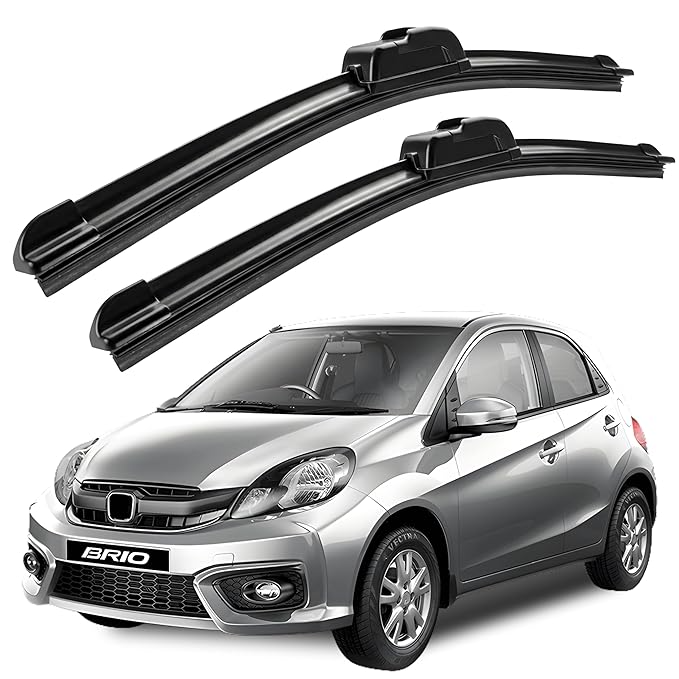 Eltron Turbo Windshield Wiper Blades Compatible with all given car Pair (D-24, P-16) Superior All-Weather Rubber, Aerodynamic Design, Quick Install with 1 year warranty