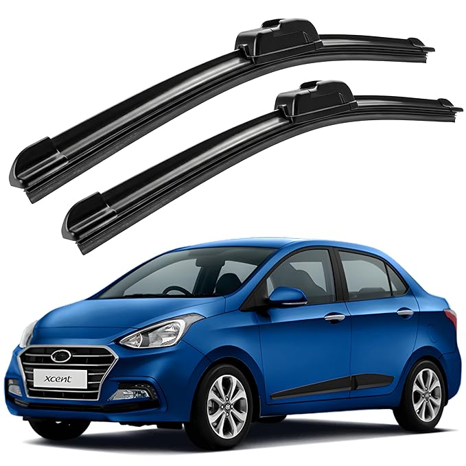 Eltron Turbo Windshield Wiper Blades Compatible with all given car Pair (D-24, P-16) Superior All-Weather Rubber, Aerodynamic Design, Quick Install with 1 year warranty