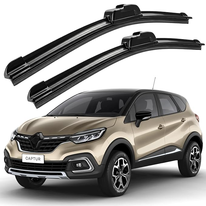 Eltron Turbo Windshield Wiper Blades Compatible with all given car Pair (D-24, P-16) Superior All-Weather Rubber, Aerodynamic Design, Quick Install with 1 year warranty