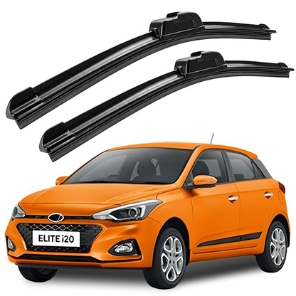 Eltron Turbo Windshield Wiper Blades Compatible with all given car Pair (D-24, P-16) Superior All-Weather Rubber, Aerodynamic Design, Quick Install with 1 year warranty