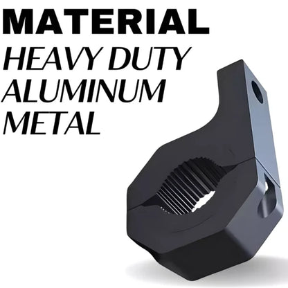 Eltron Turbo Hevy Duty Fog Lamp Clamp Aluminum Metal Waterproof Universal Fit