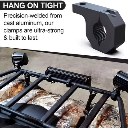 Eltron Turbo Hevy Duty Fog Lamp Clamp Aluminum Metal Waterproof Universal Fit