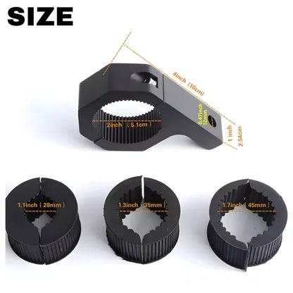 Eltron Turbo Hevy Duty Fog Lamp Clamp Aluminum Metal Waterproof Universal Fit